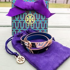 Tory Burch Happy Times Reversible Wrap Bracelet